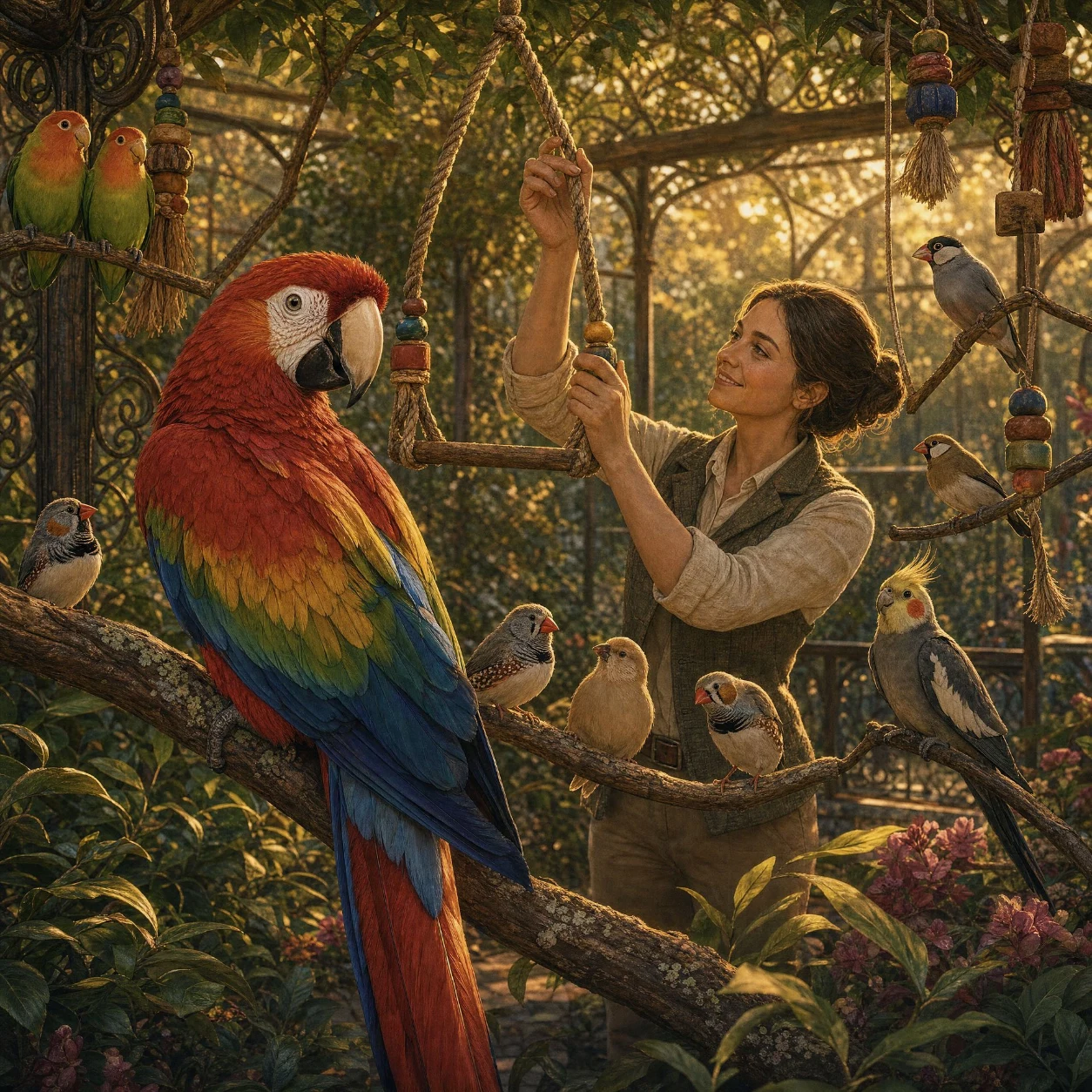 Aviaries & Cage Setup