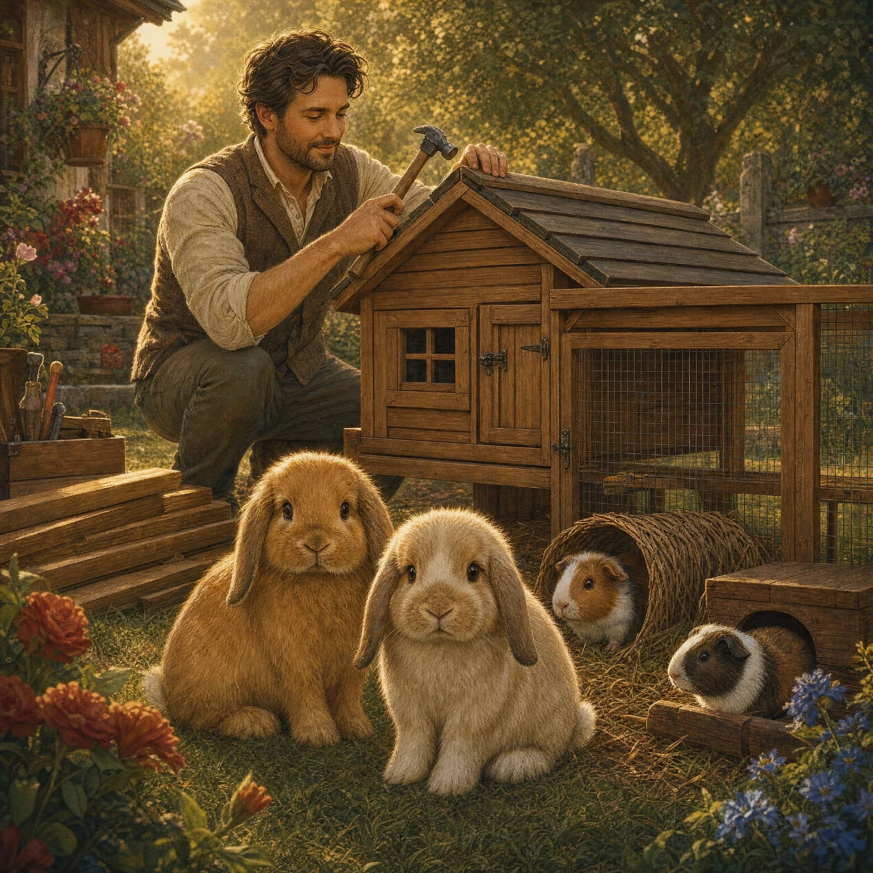Hutches, Runs & Habitat Builds